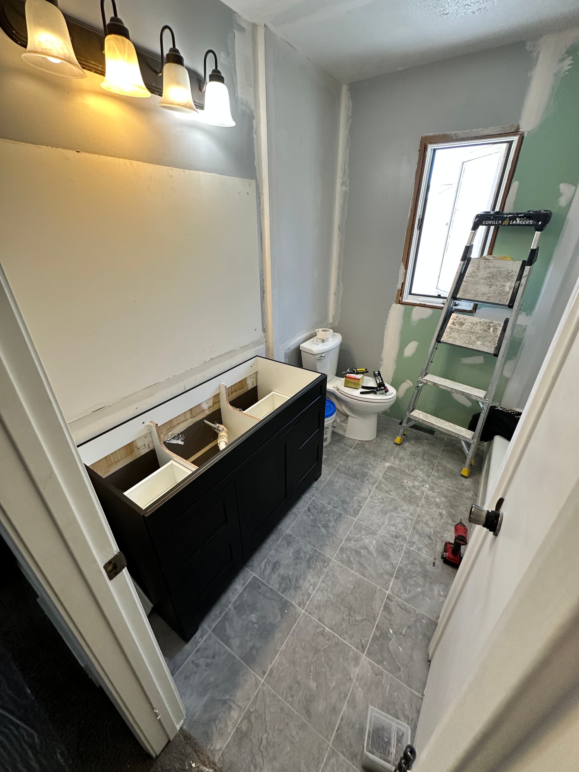 Gallery photos for Bathroom Remodel Finish-Out With New Shower Surround and Vanity: Image #4