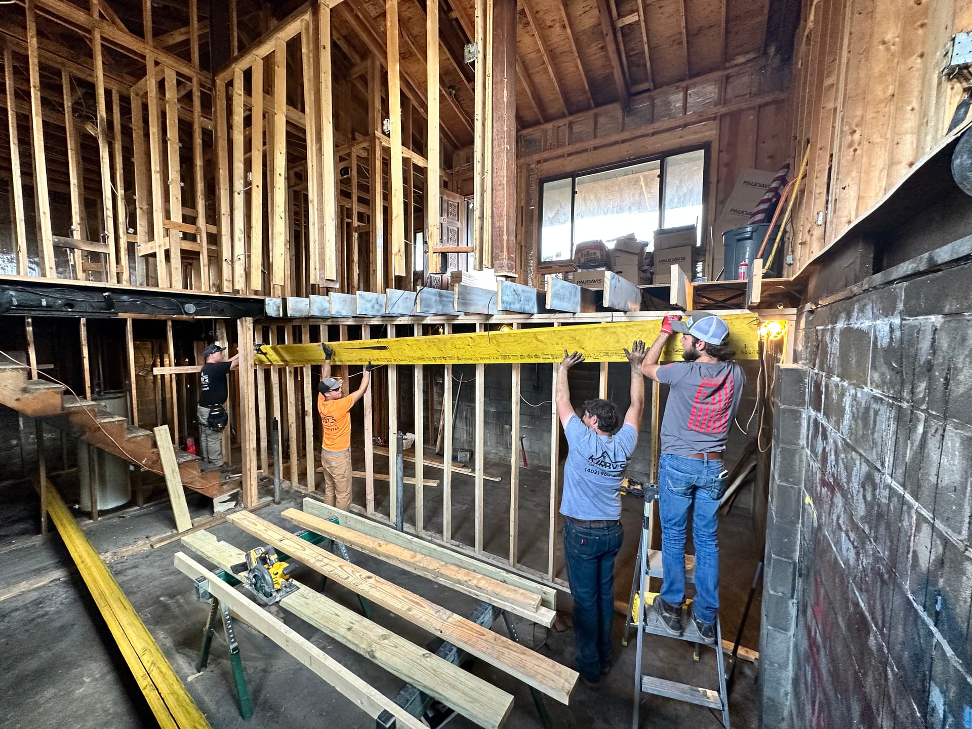 Gallery photos for Fire Restoration Framing and Structural Rebuild Done Right: Image #4