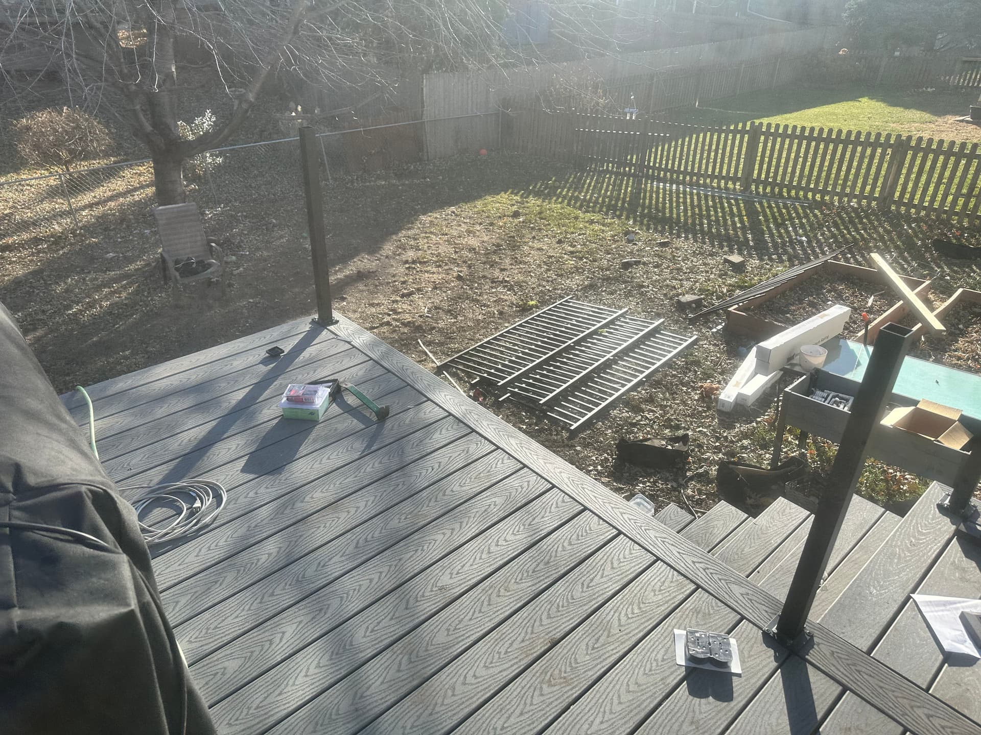 Gallery photos for Old Wood Deck Gets a Full Composite Trex Upgrade: Image #4