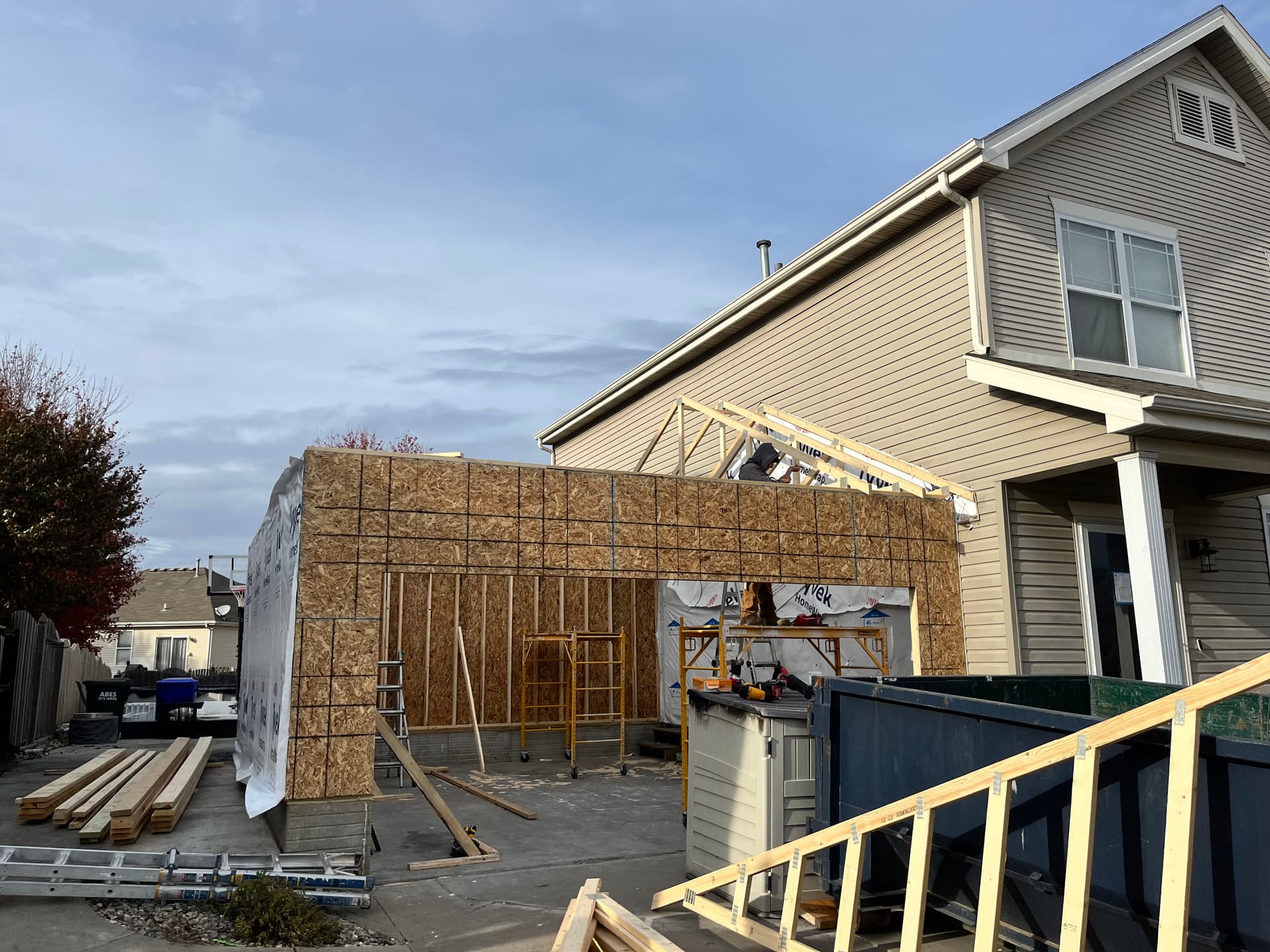 Gallery photos for Fire-Damaged Garage Torn Down and Rebuilt from the Foundation: Image #2
