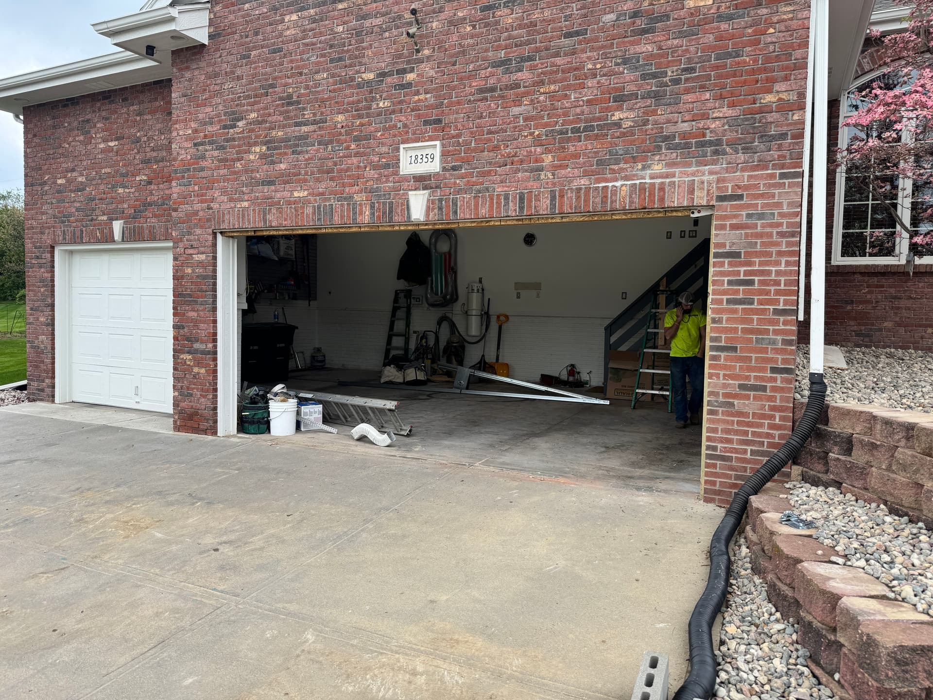 Gallery photos for Garage Repair Done Right - Board-Up to New Framing: Image #9