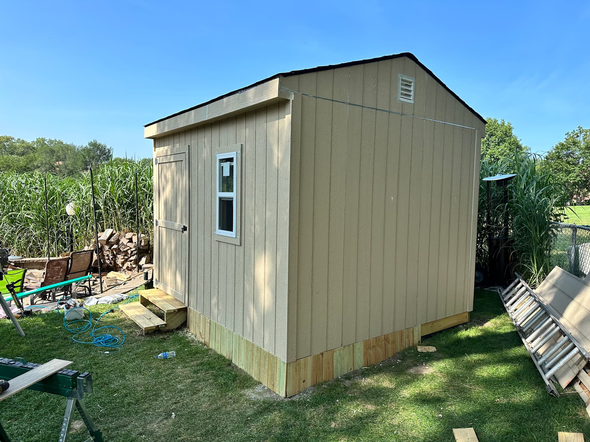 Gallery photos for Custom Backyard Shed Built From the Ground Up: Image #1