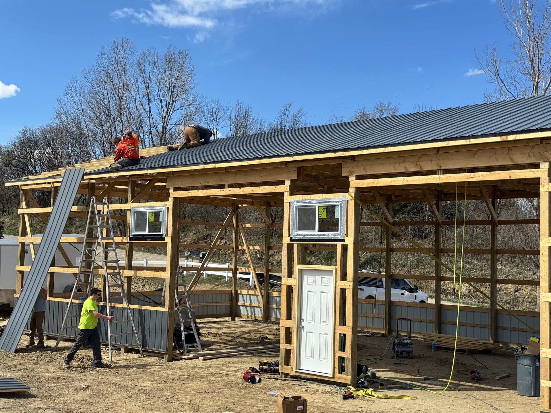 Gallery photos for 40x60 Pole Barn Build Done Right from the Ground Up: Image #3
