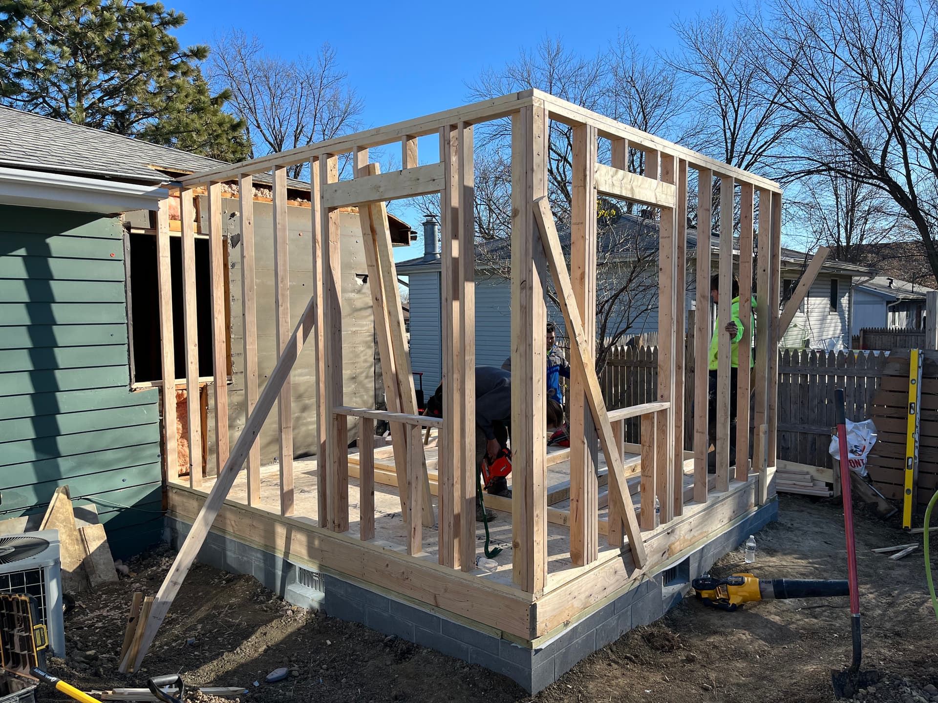 Gallery photos for Back-Corner Home Addition Built From the Ground Up: Image #6