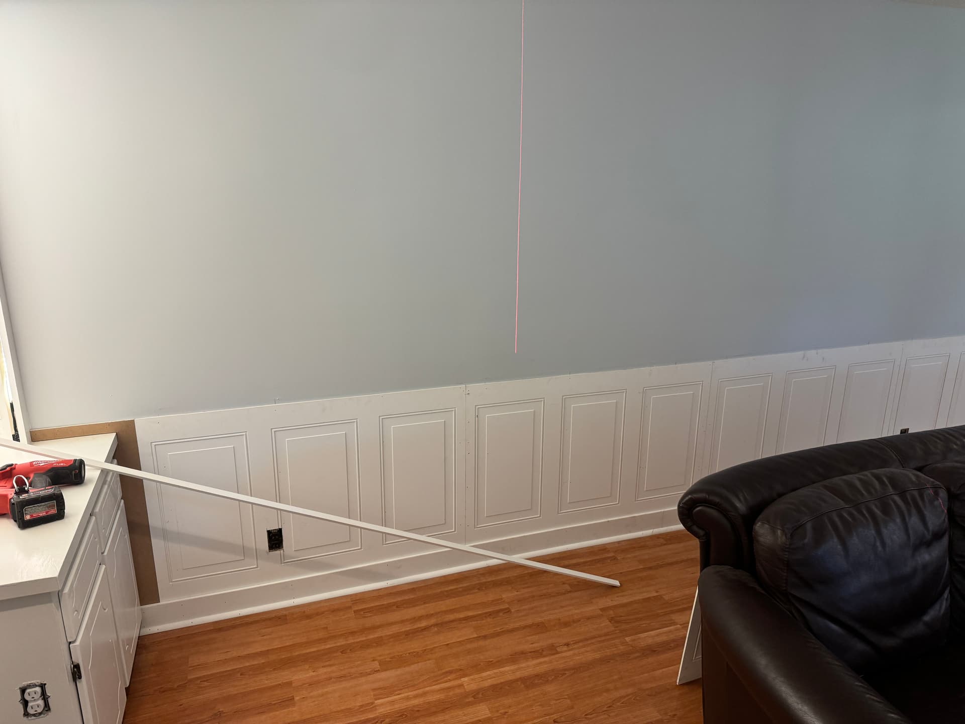 Gallery photos for Living Room Wainscoting That Takes a Plain Wall to Polished: Image #2