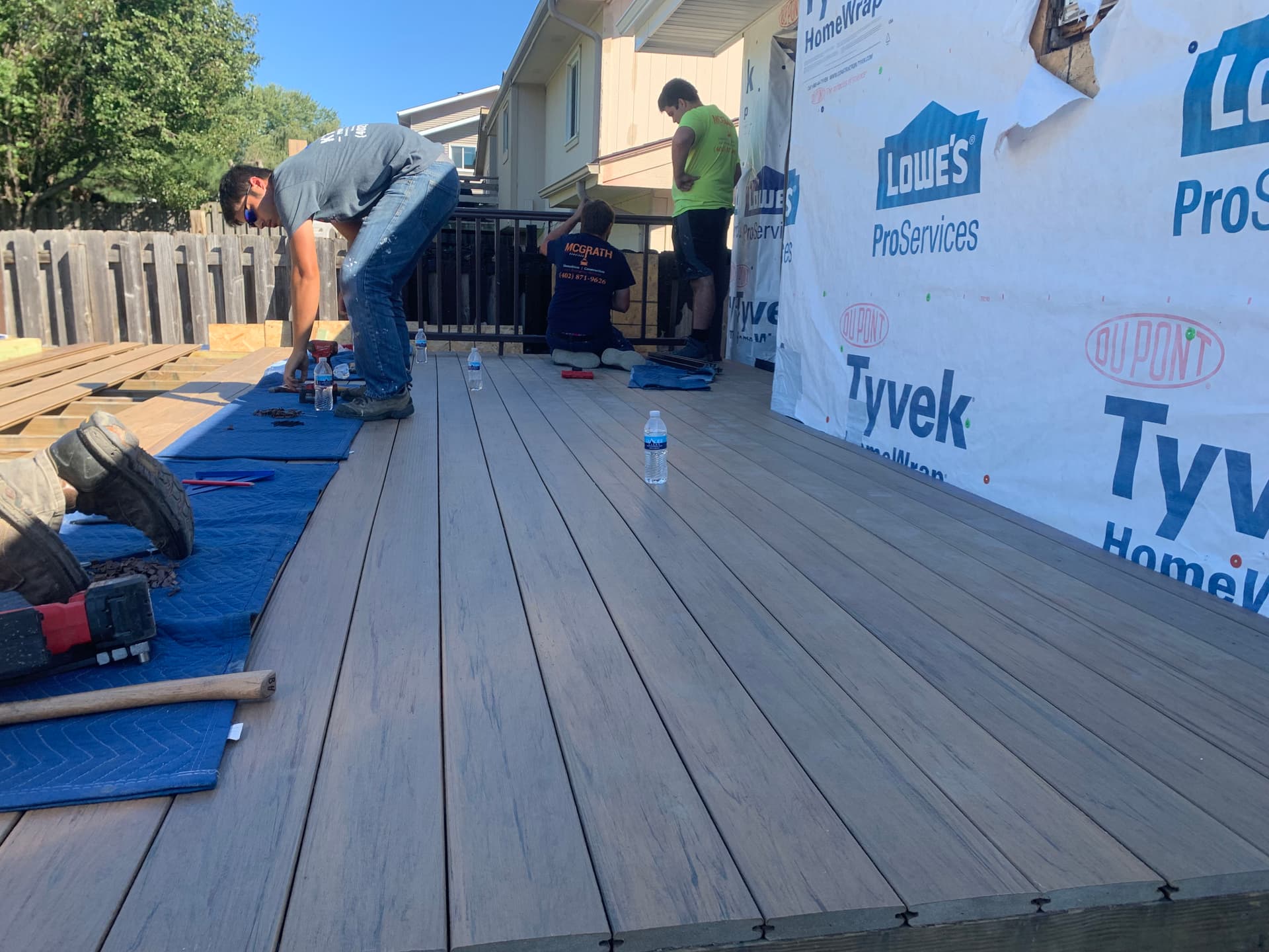 Gallery photos for Fire-Damaged Deck Rebuilt with TimberTech Composite Decking: Image #7