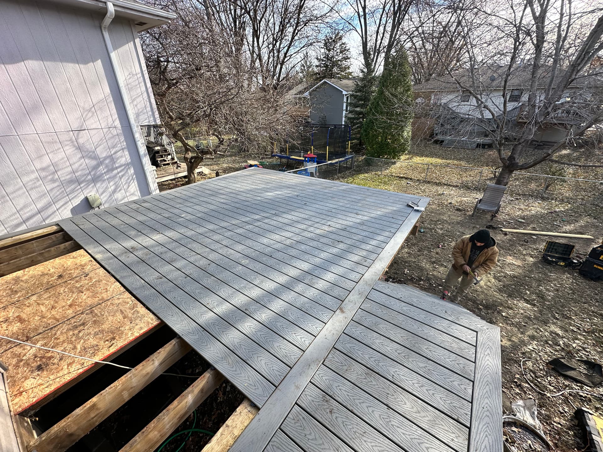 Gallery photos for Old Wood Deck Gets a Full Composite Trex Upgrade: Image #5