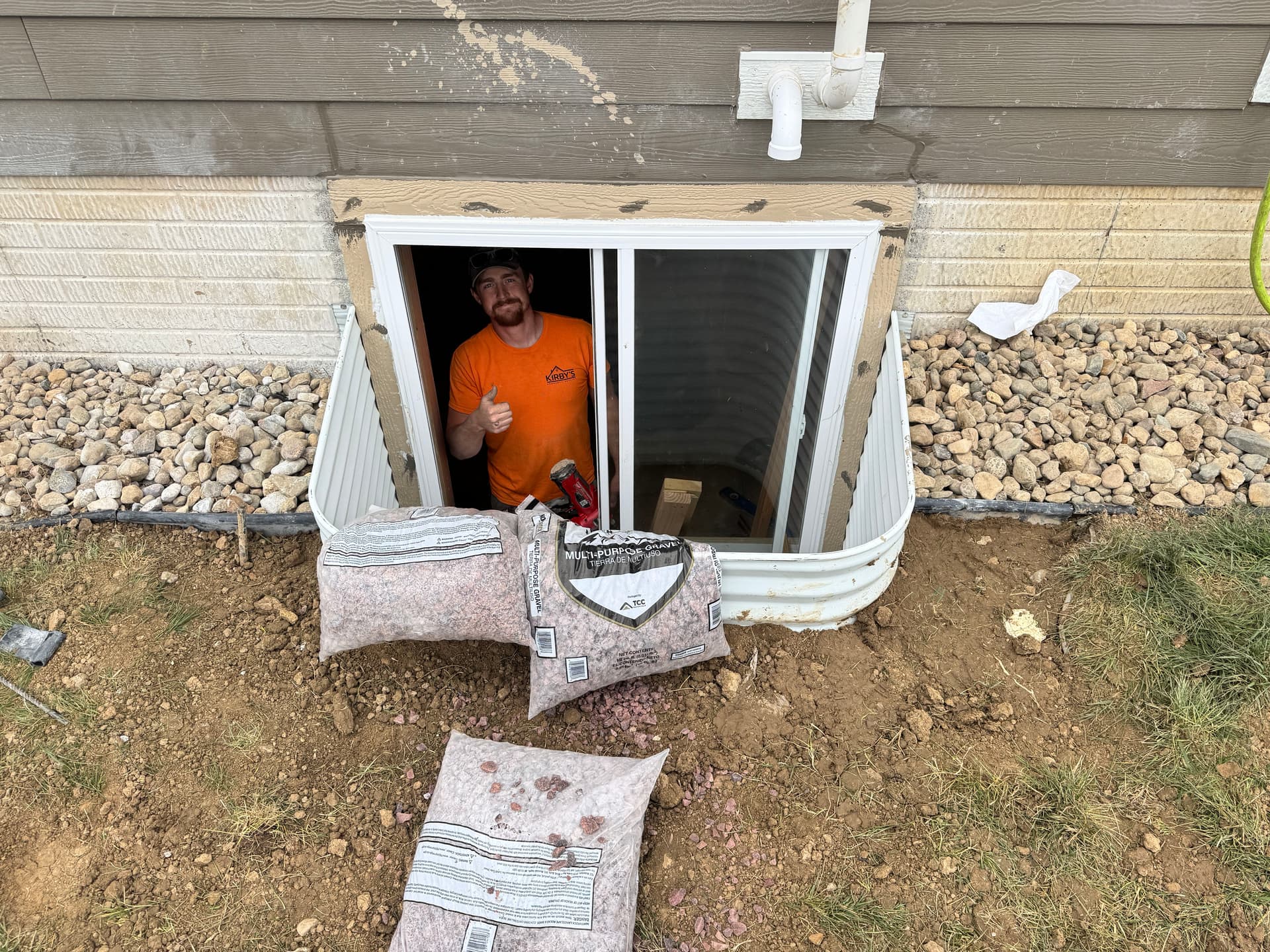 Gallery photos for Adding an Egress Window to Create a Code-Compliant Basement Bedroom: Image #2