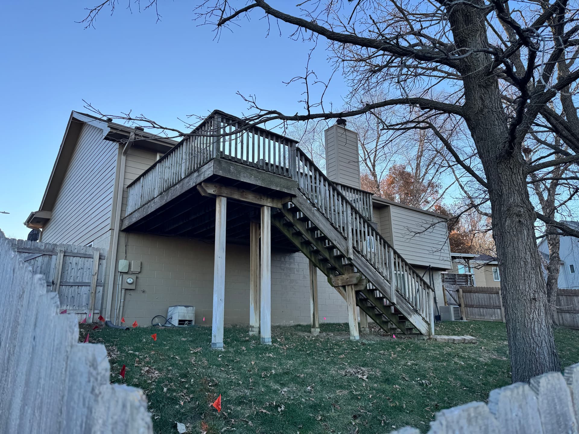 Gallery photos for Rotted Deck Torn Out and Rebuilt From the Ground Up: Image #2