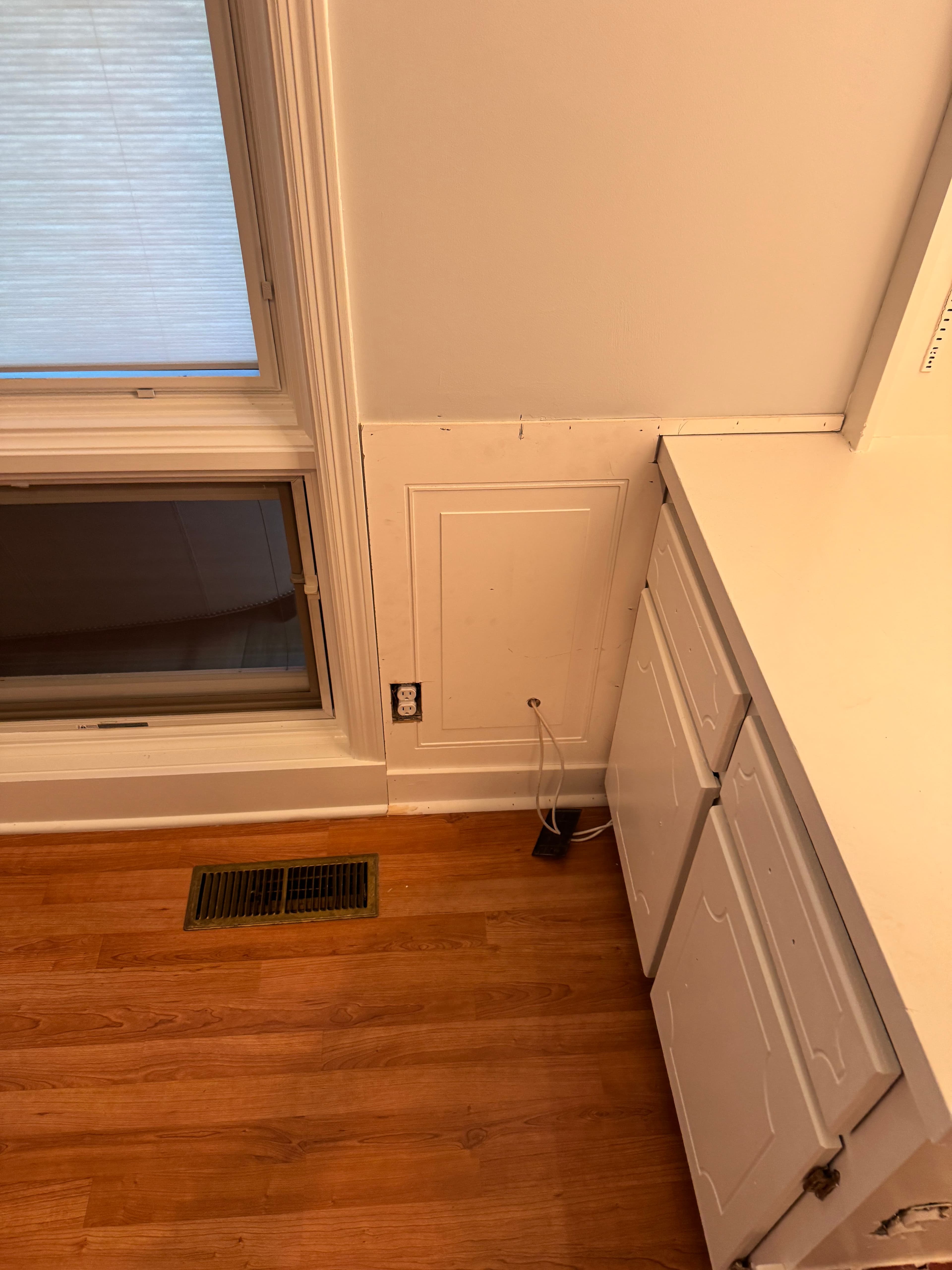 Project Living Room Wainscoting That Takes a Plain Wall to Polished image