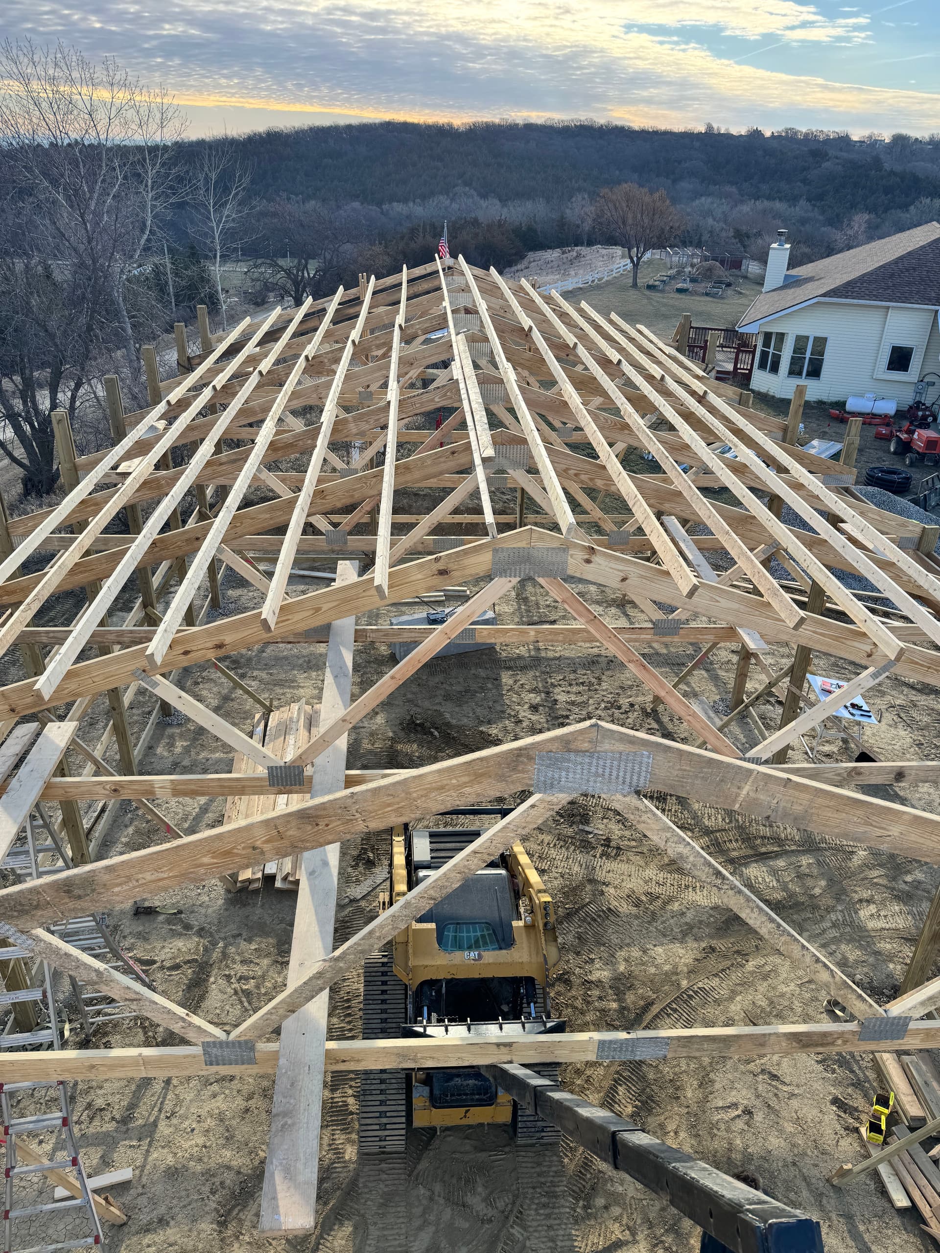 Gallery photos for 40x60 Pole Barn Build Done Right from the Ground Up: Image #6
