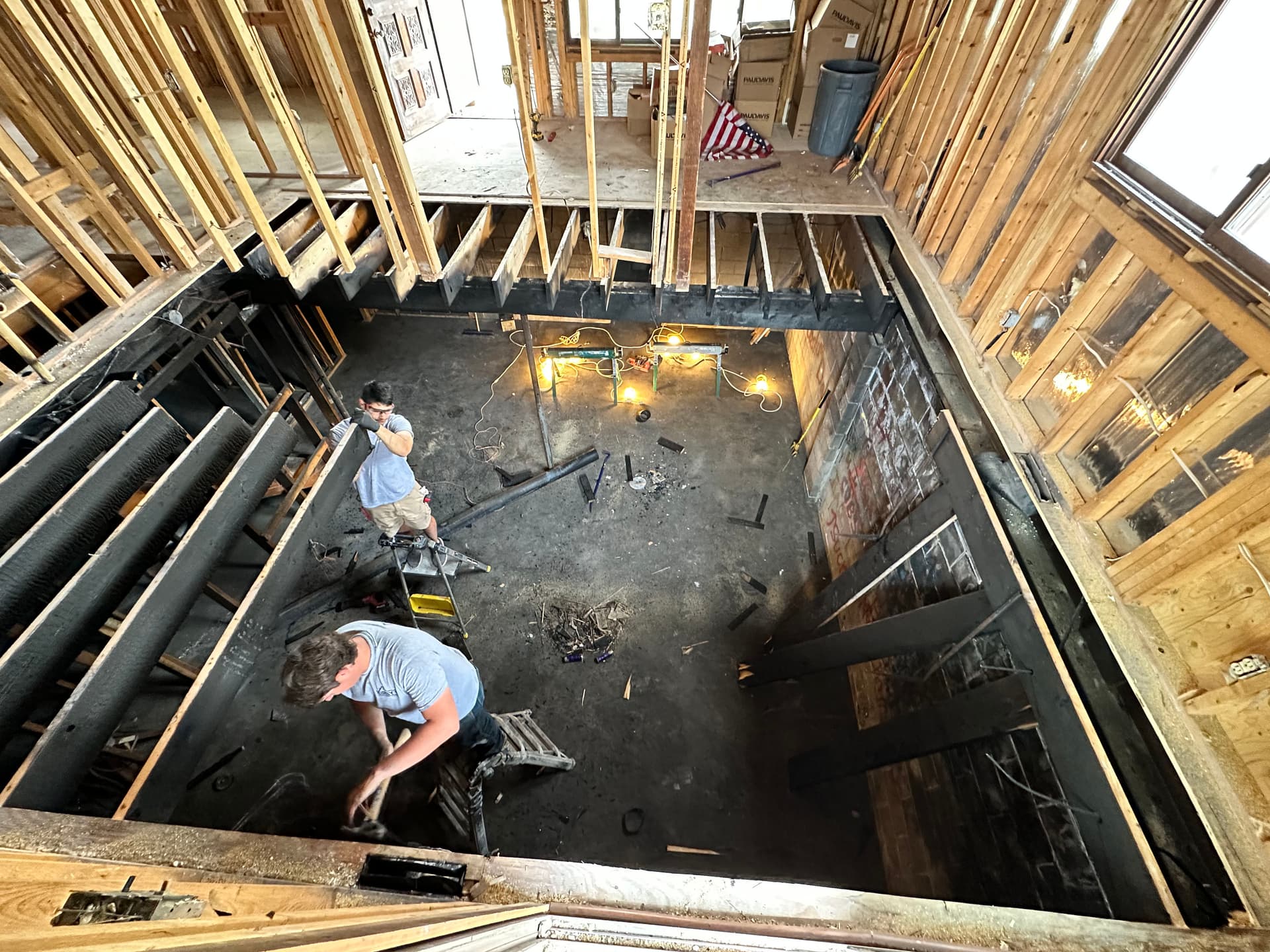 Fire Restoration Framing and Structural Rebuild Done Right image