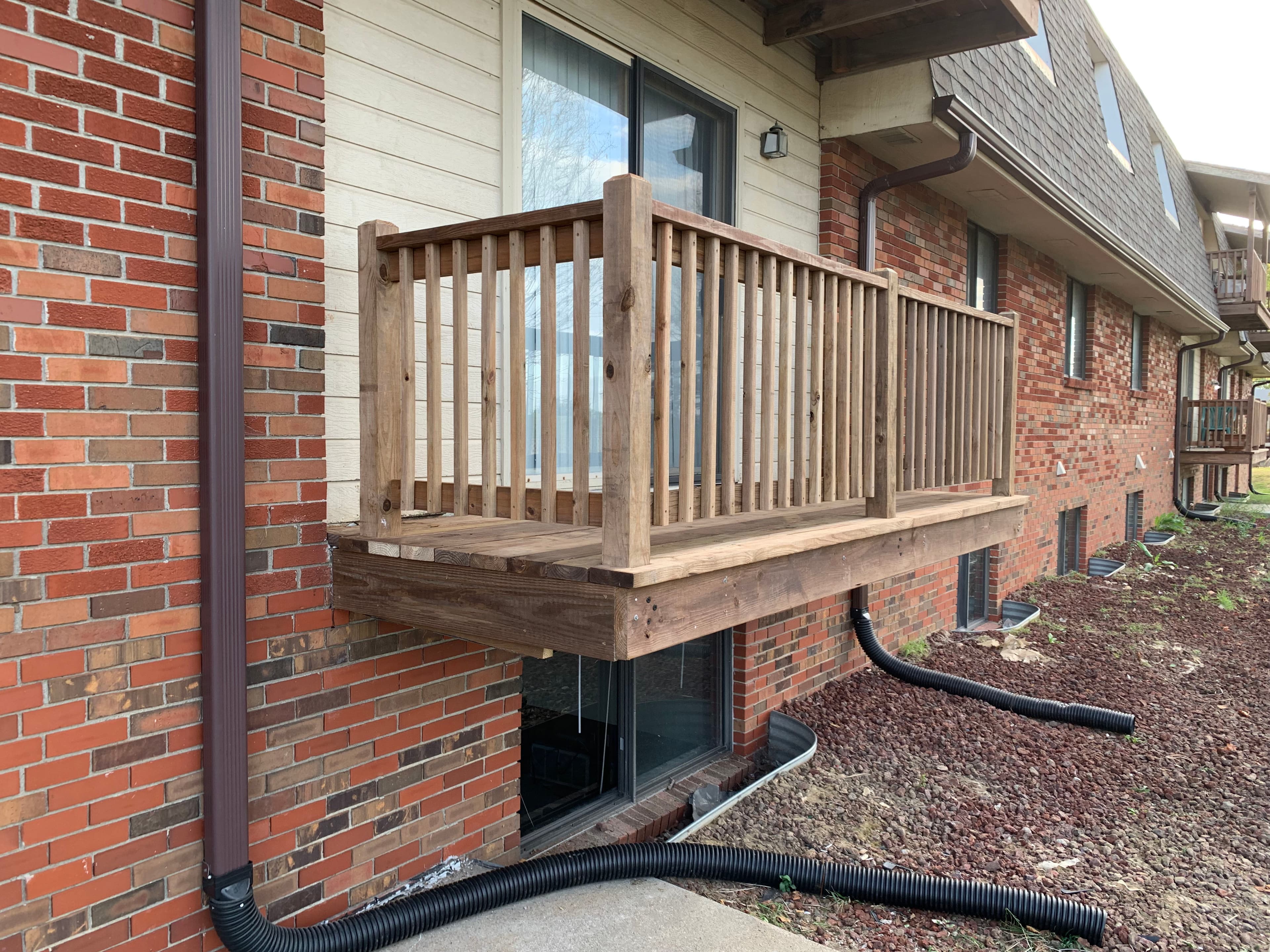 Project Cantilever Balcony Rebuilt After Vehicle Impact Damage image