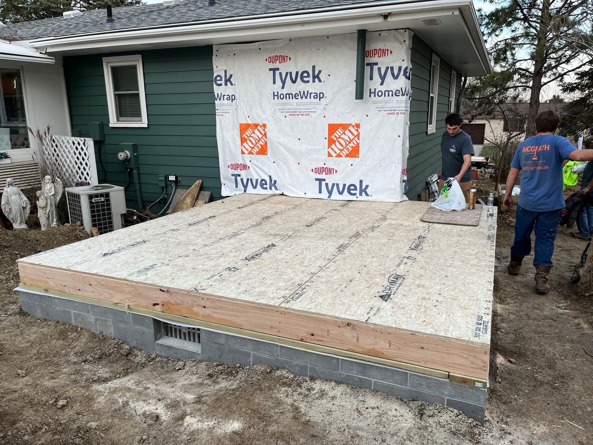 Gallery photos for Back-Corner Home Addition Built From the Ground Up: Image #4