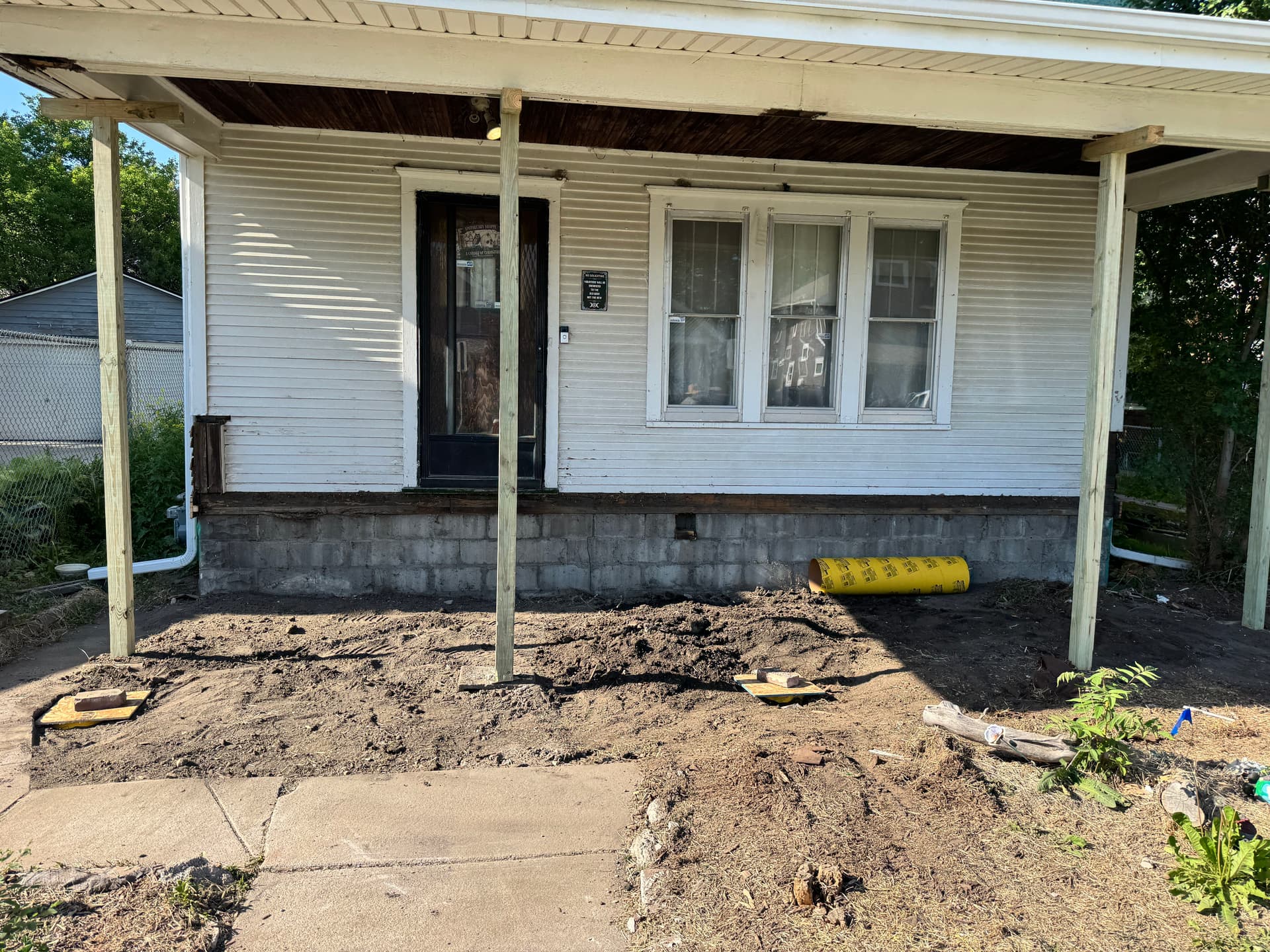 Gallery photos for Full Front Porch Rebuild From the Footings Up: Image #5