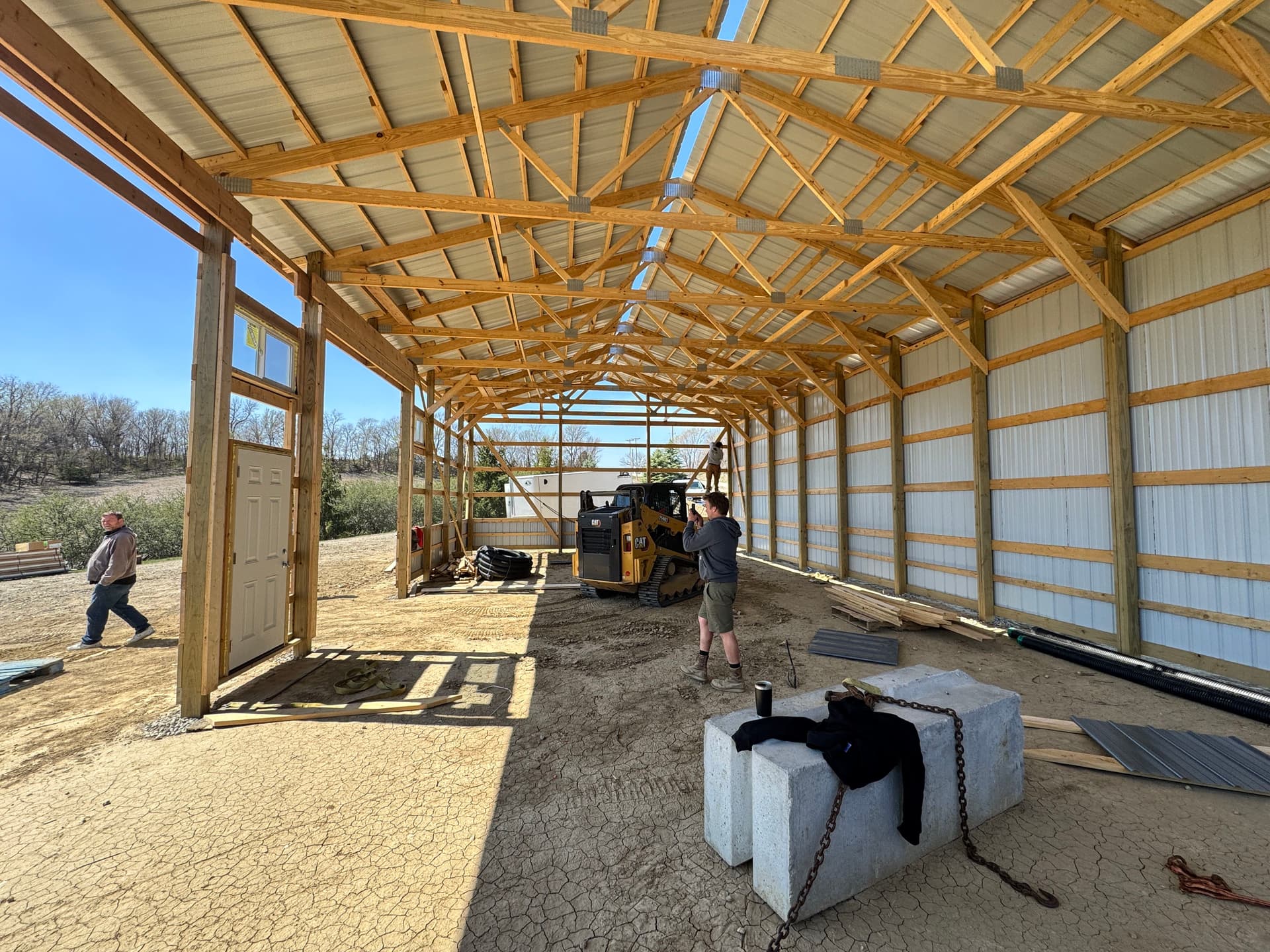 Gallery photos for 40x60 Pole Barn Build Done Right from the Ground Up: Image #2