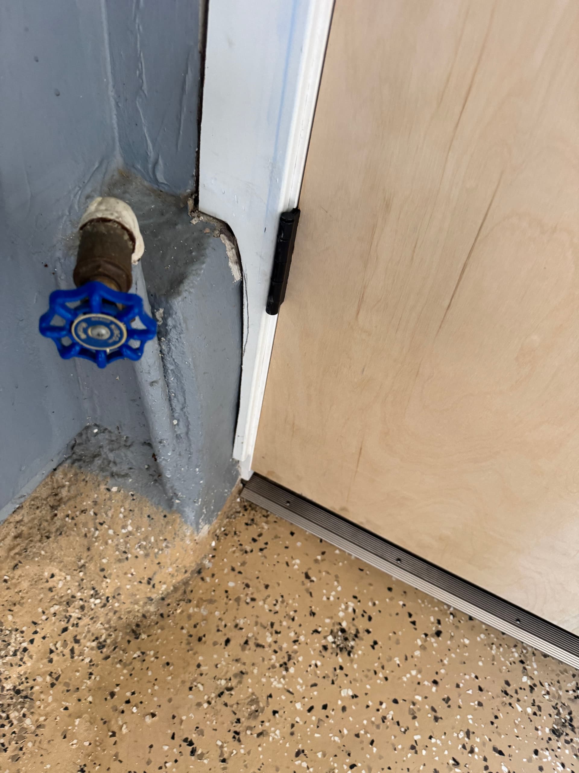 Gallery photos for Custom Door Install for a Non-Standard Garage-to-Kitchen Opening: Image #5