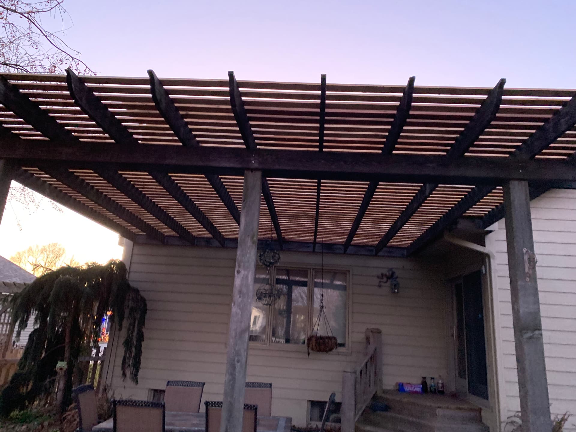 Gallery photos for Pergola Slat Replacement and Frame Reinforcement Done Right: Image #4