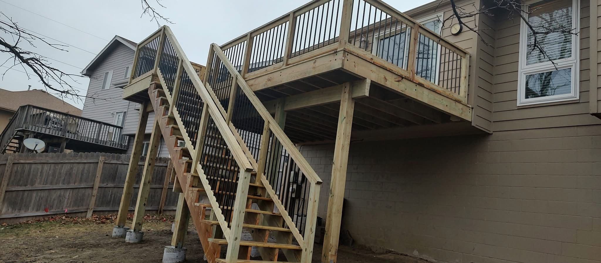 Project Rotted Deck Torn Out and Rebuilt From the Ground Up image