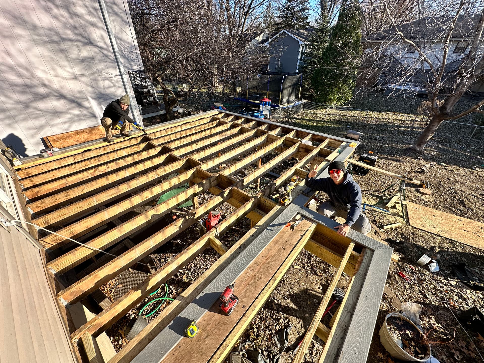 Gallery photos for Old Wood Deck Gets a Full Composite Trex Upgrade: Image #6