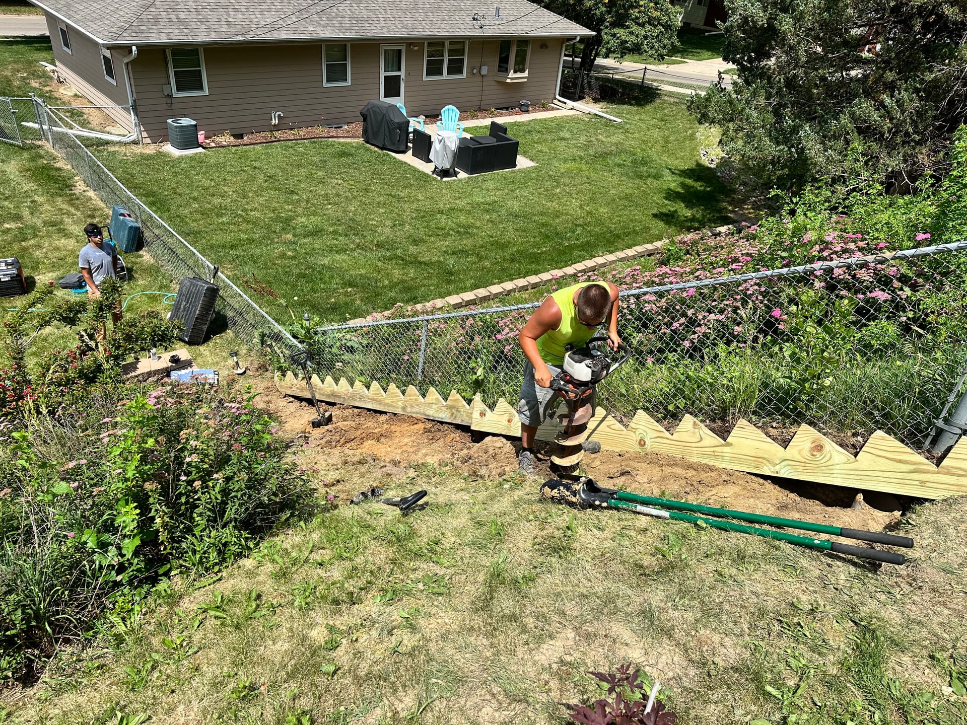 Gallery photos for Rotting Hillside Stairs Torn Out and Rebuilt From Scratch: Image #5