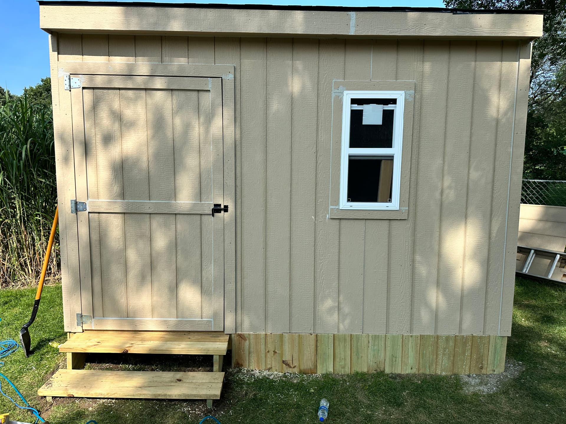 Custom Backyard Shed Built From the Ground Up image