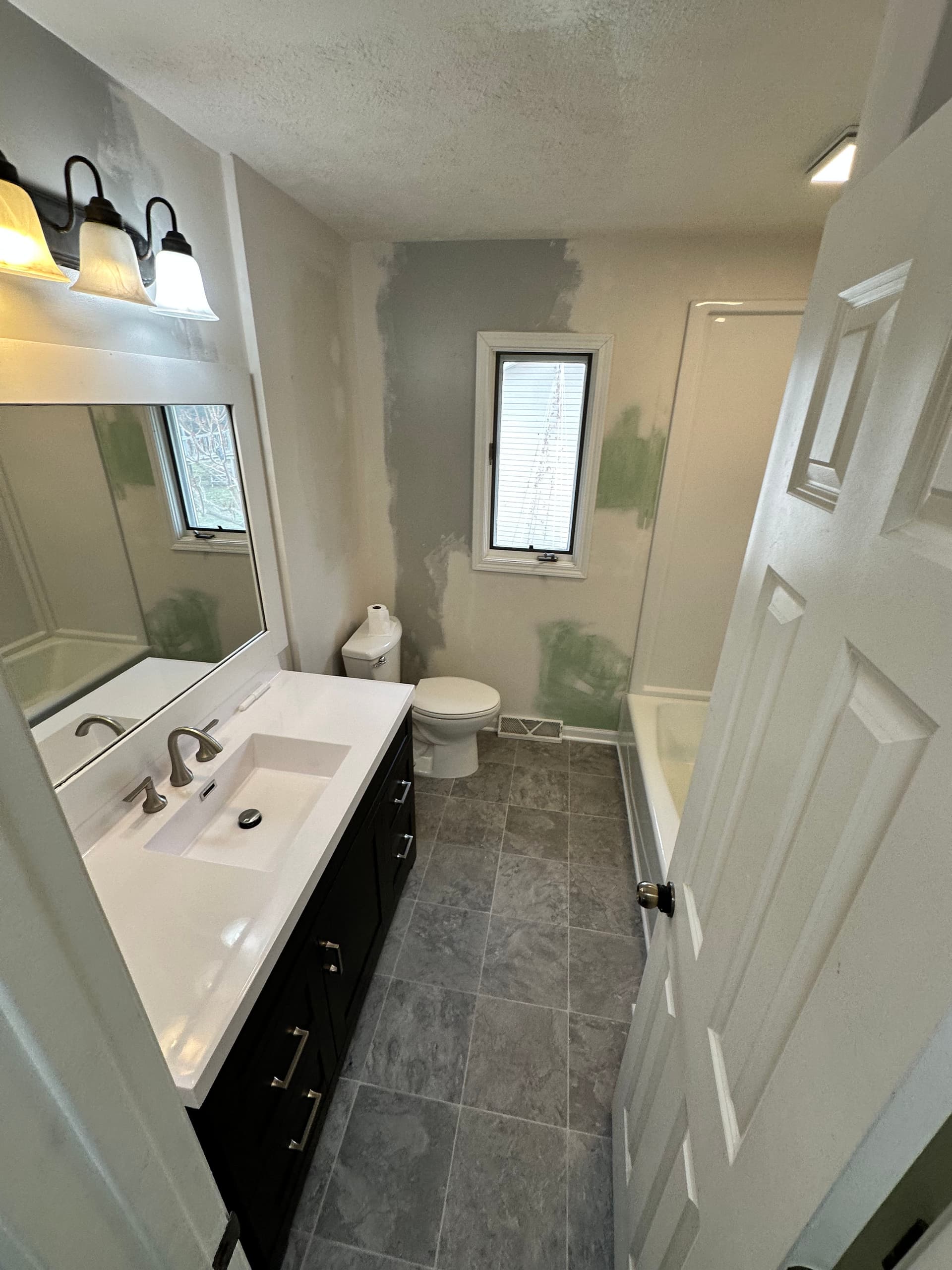 Gallery photos for Bathroom Remodel Finish-Out With New Shower Surround and Vanity: Image #2