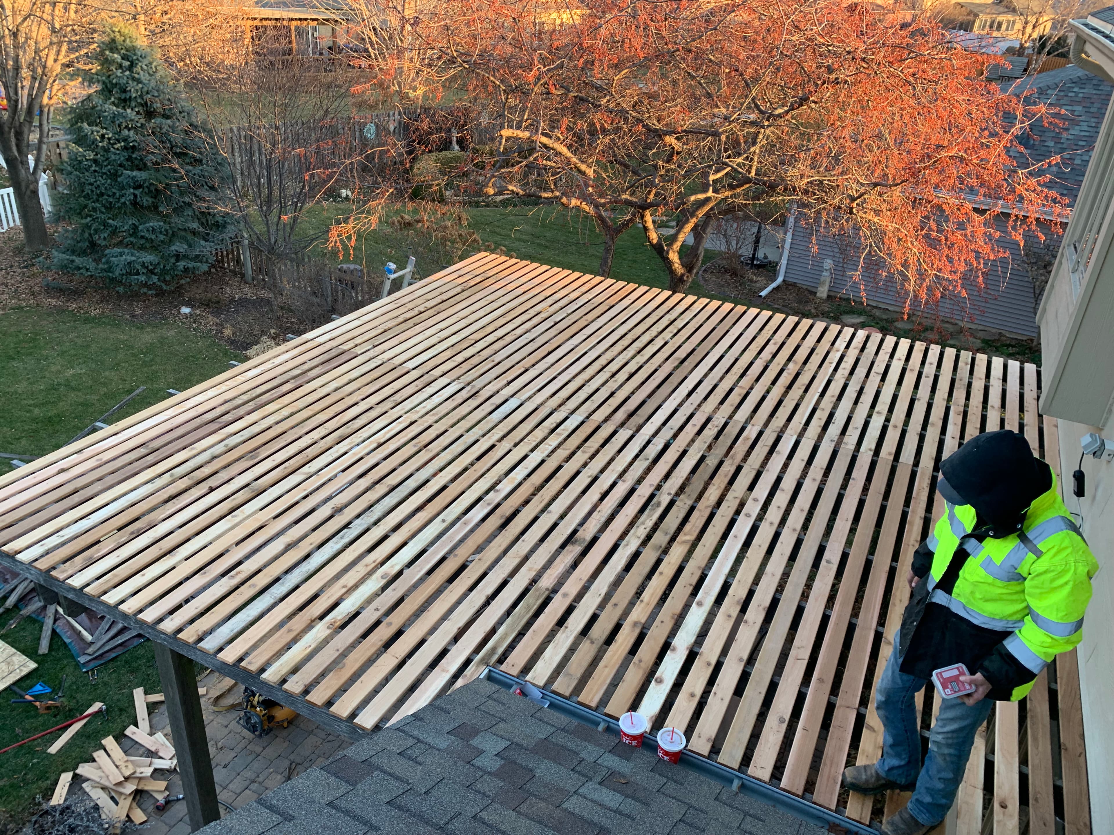 Project Pergola Slat Replacement and Frame Reinforcement Done Right image