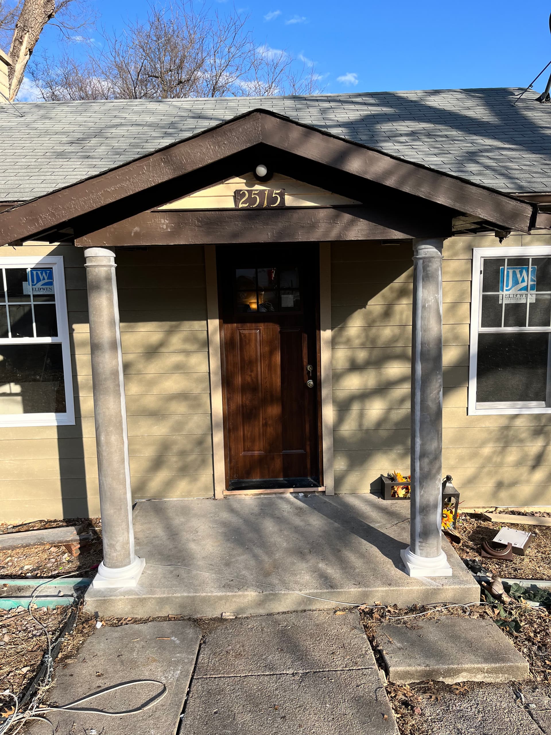 Full Structural Repair and Board-Up After Home Takes a Hard Hit image