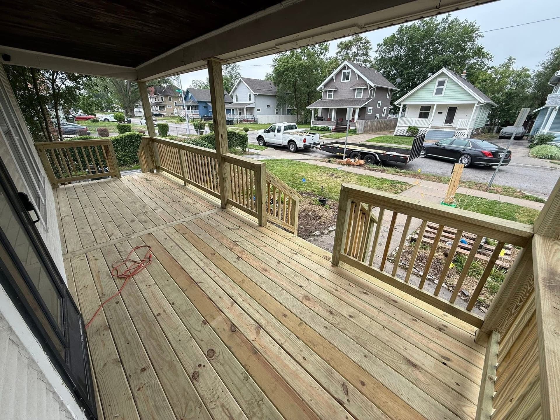 Gallery photos for Full Front Porch Rebuild From the Footings Up: Image #2