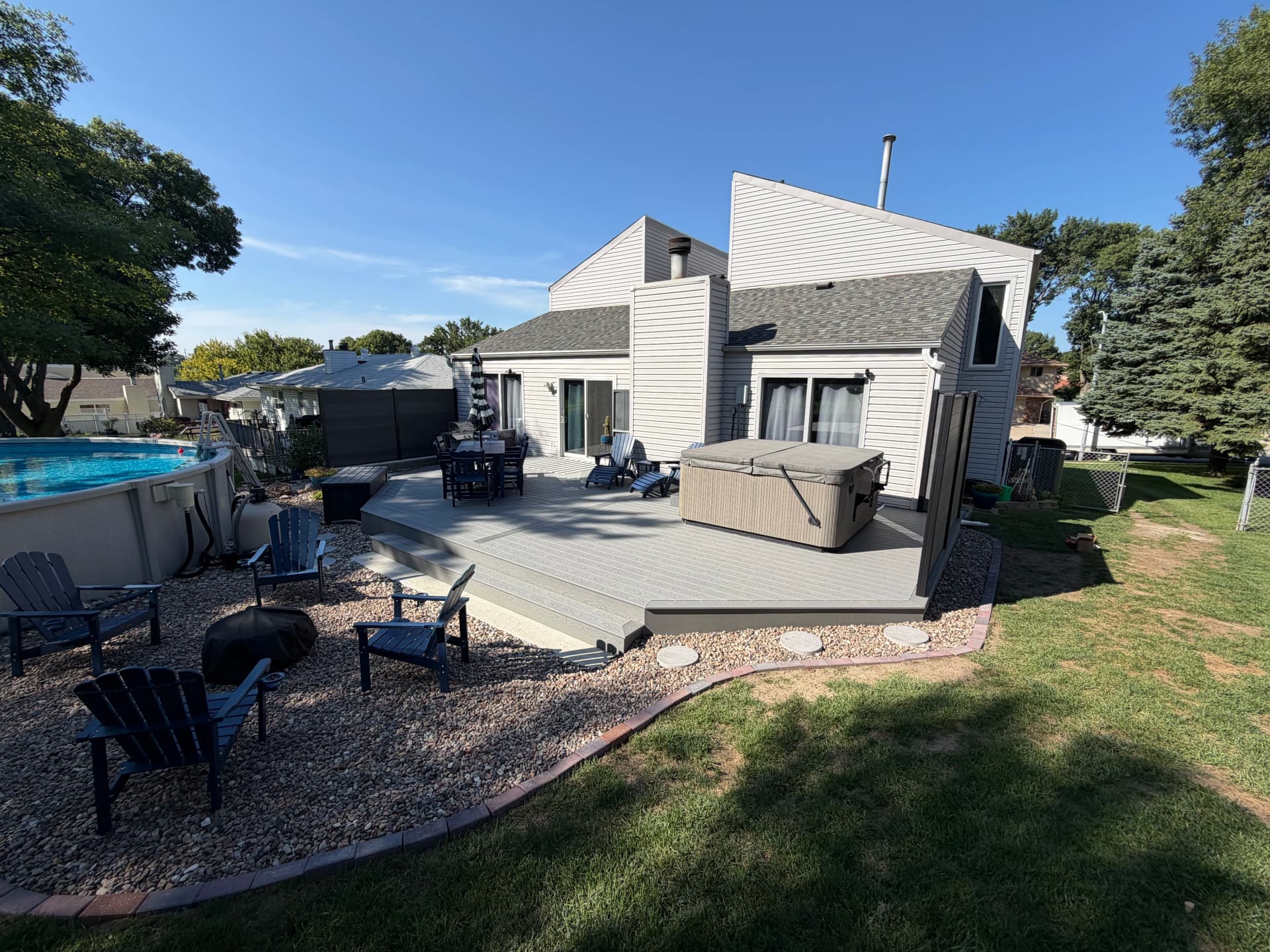 Worn-Out Deck Gets a Full Rebuild with Trex Composite and Privacy Walls image