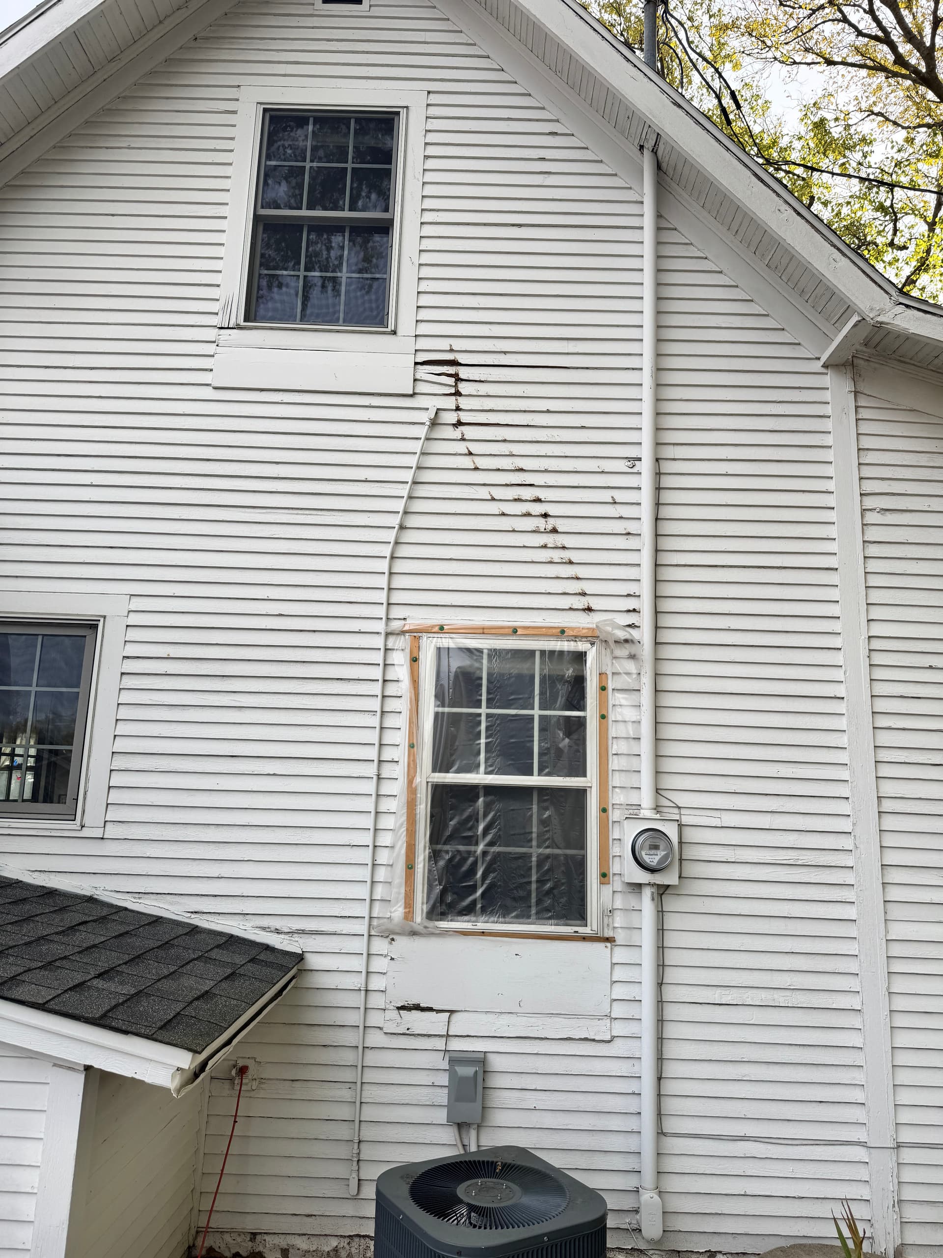Gallery photos for Full Storm Damage Restoration That Kept the Home's Original Character: Image #1