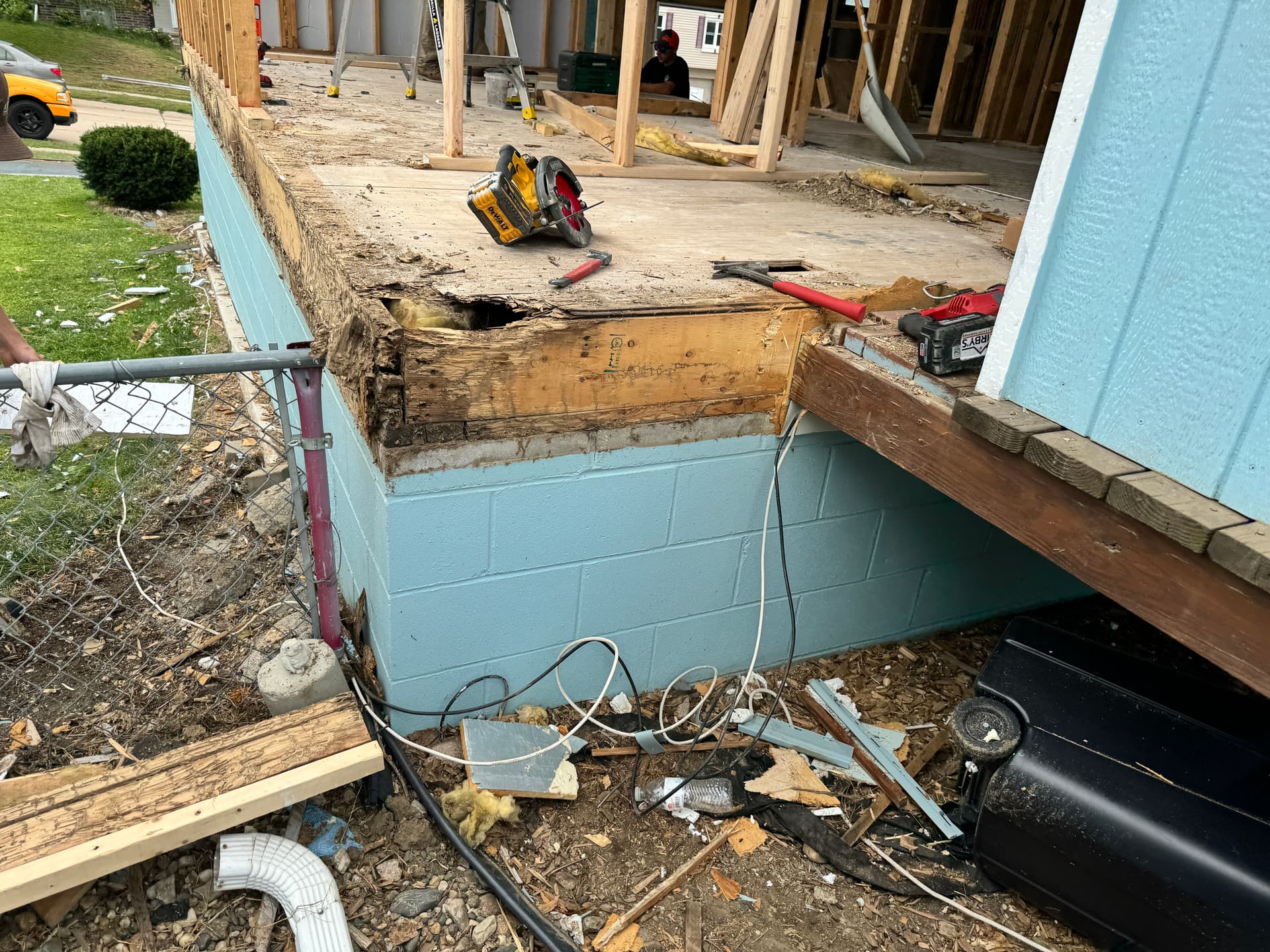 Gallery photos for Tornado Restoration Uncovers Severe Termite Damage in Elkhorn: Image #5