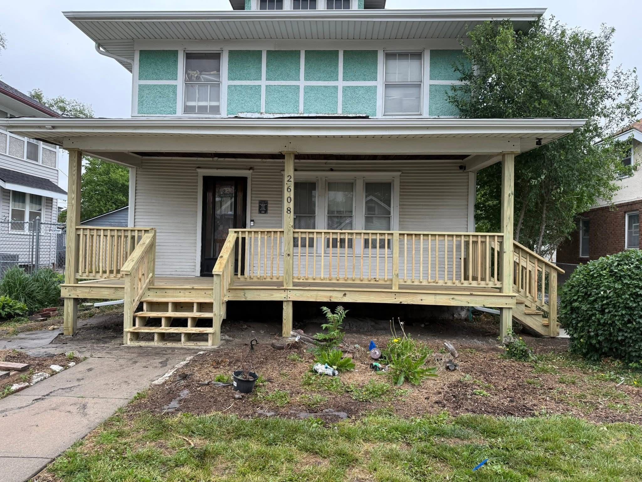 Project Full Front Porch Rebuild From the Footings Up image