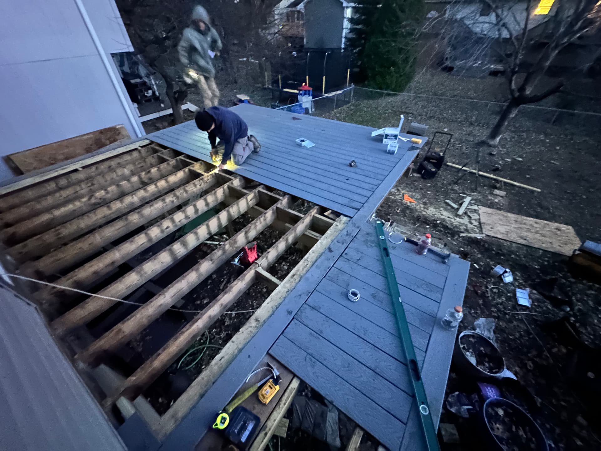 Gallery photos for Old Wood Deck Gets a Full Composite Trex Upgrade: Image #7