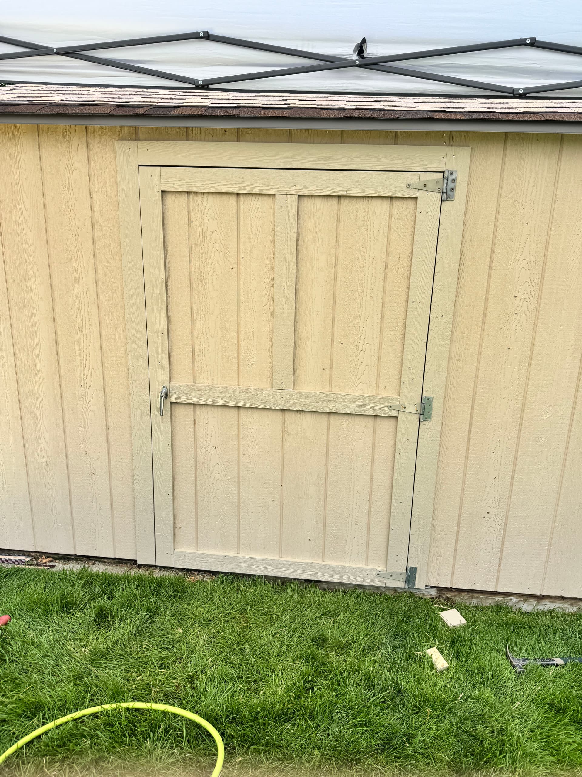 Gallery photos for 28-Year-Old Shed Gets New Siding, Trim and Bottom Plate: Image #5