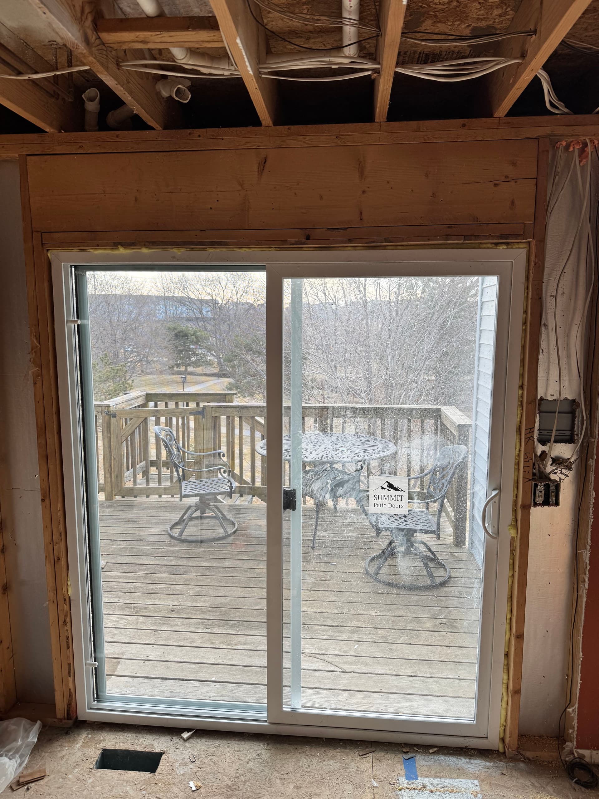 Gallery photos for Patio Door Installation Done Right - Framing Corrections Included: Image #1