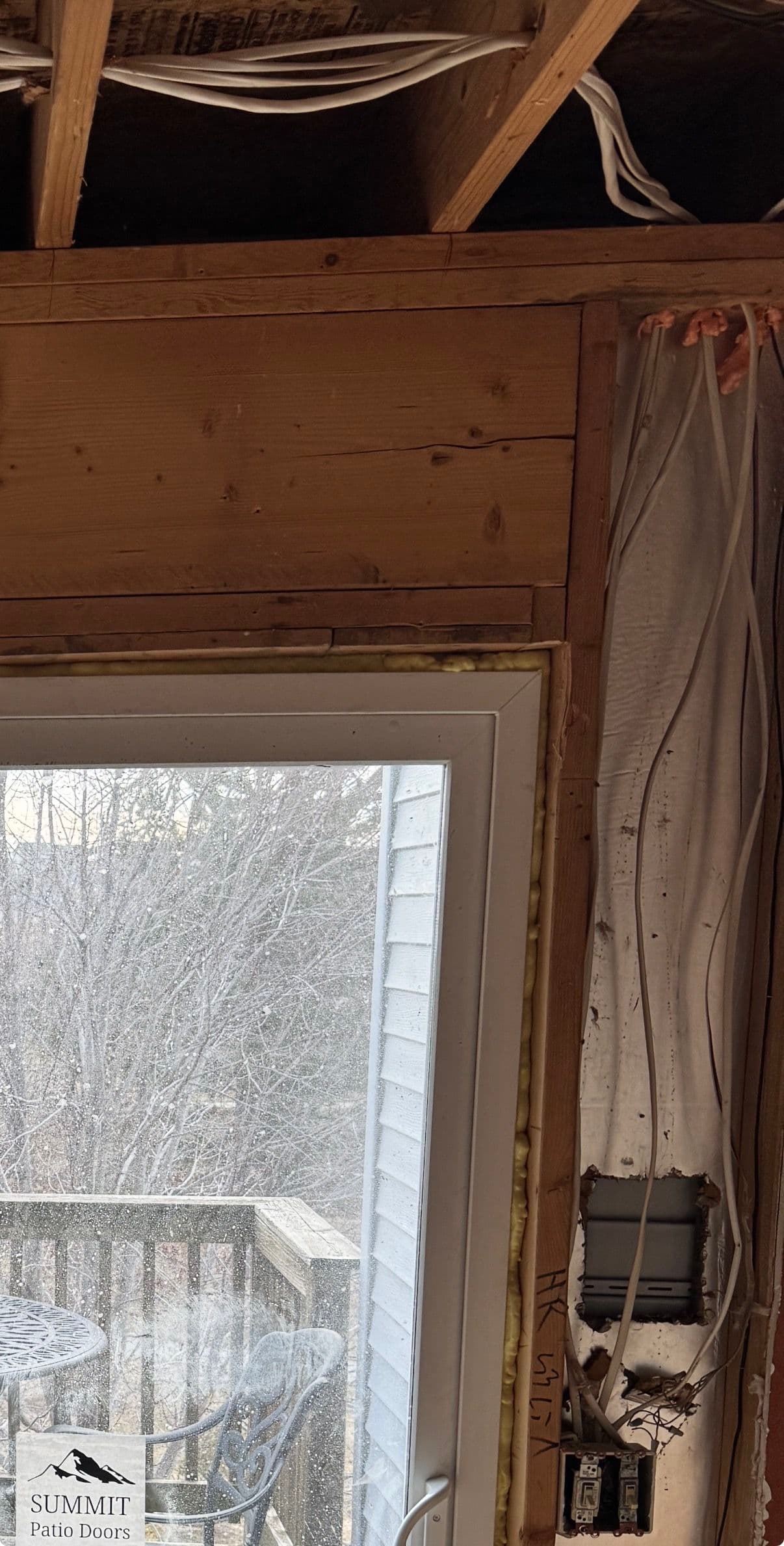 Gallery photos for Patio Door Installation Done Right - Framing Corrections Included: Image #2